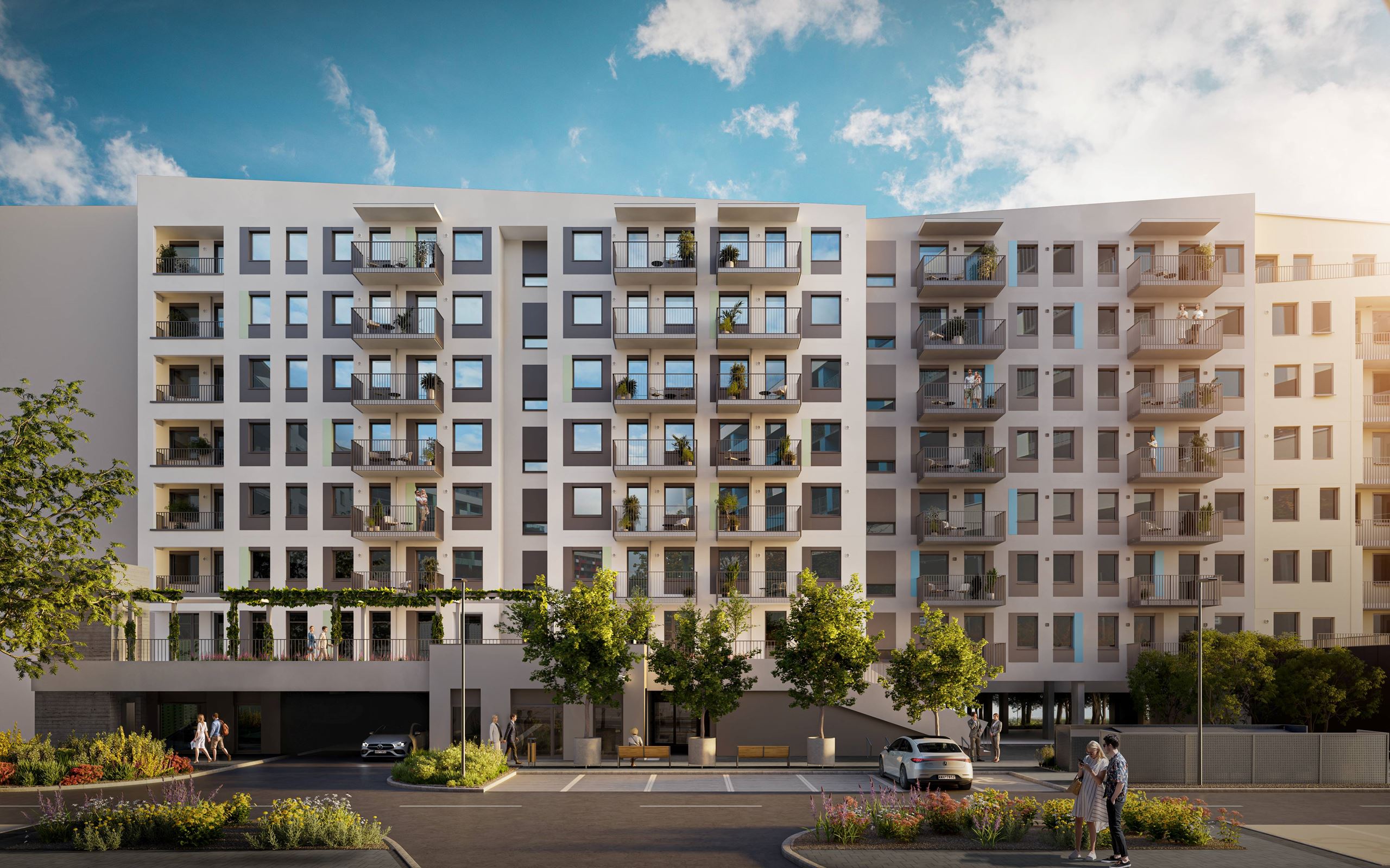 Rezidenčný projekt NUPPU: Rozvoj mestskej štvrte v Ružinove urýchľujú aj inovatívne stavebné technológie