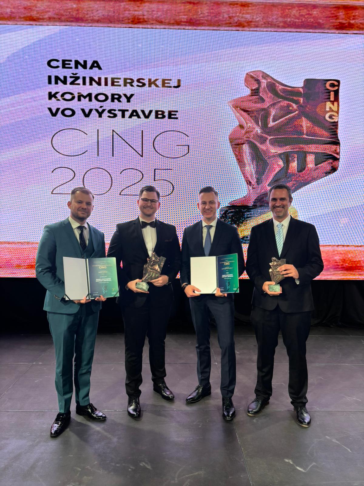 Cena inžinierskej komory 2025: ZWIRN 3 od YIT Slovakia sa stal absolútnym víťazom