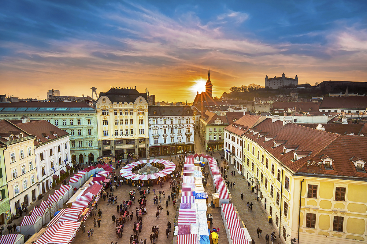 Bratislava- trhy v Starom Meste 