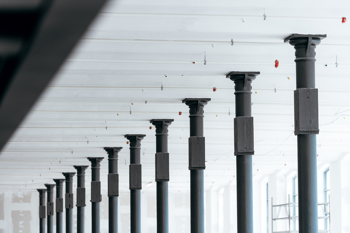 Pradiareň 1900 priestory