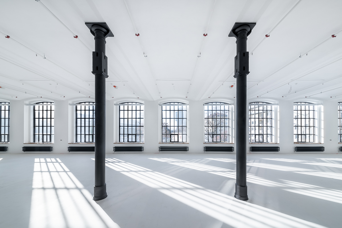 Pradiareň 1900 priestory