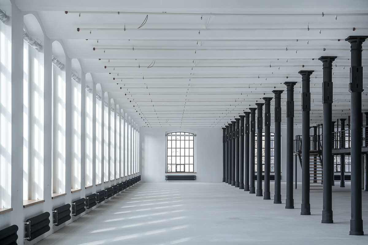 Pradiareň 1900 priestory