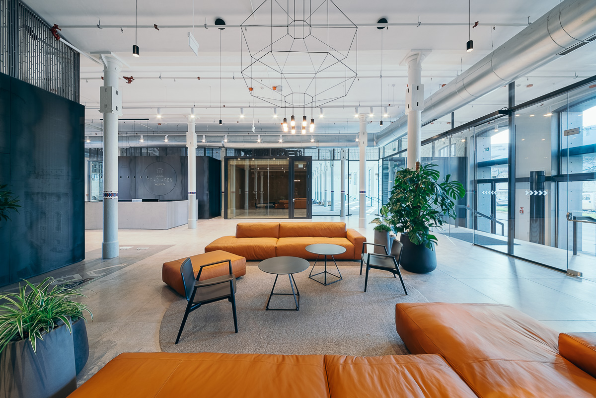 Pradiareň 1900 spoločné priestory