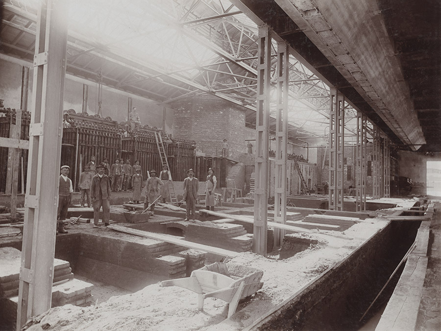 Kotolňa, 1912 / Boiler house, 1912