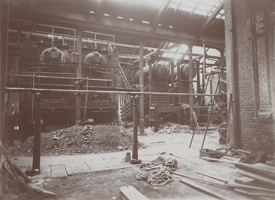 Kotolňa, 1912 / Boiler house, 1912