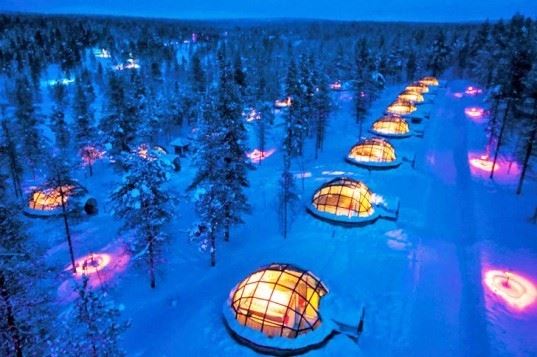 Iglu hotel Kakslattanen