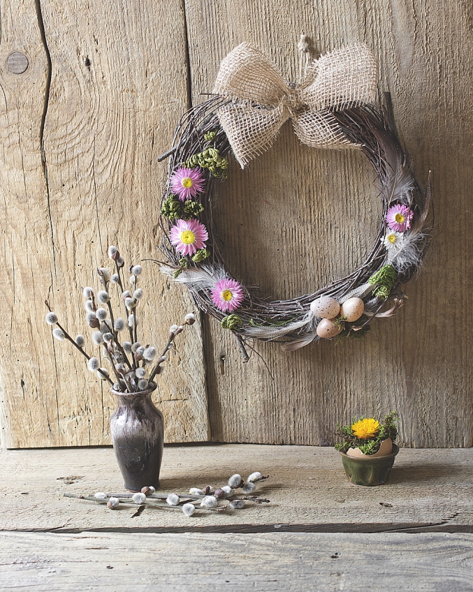 Urobte si veľkonočný veniec