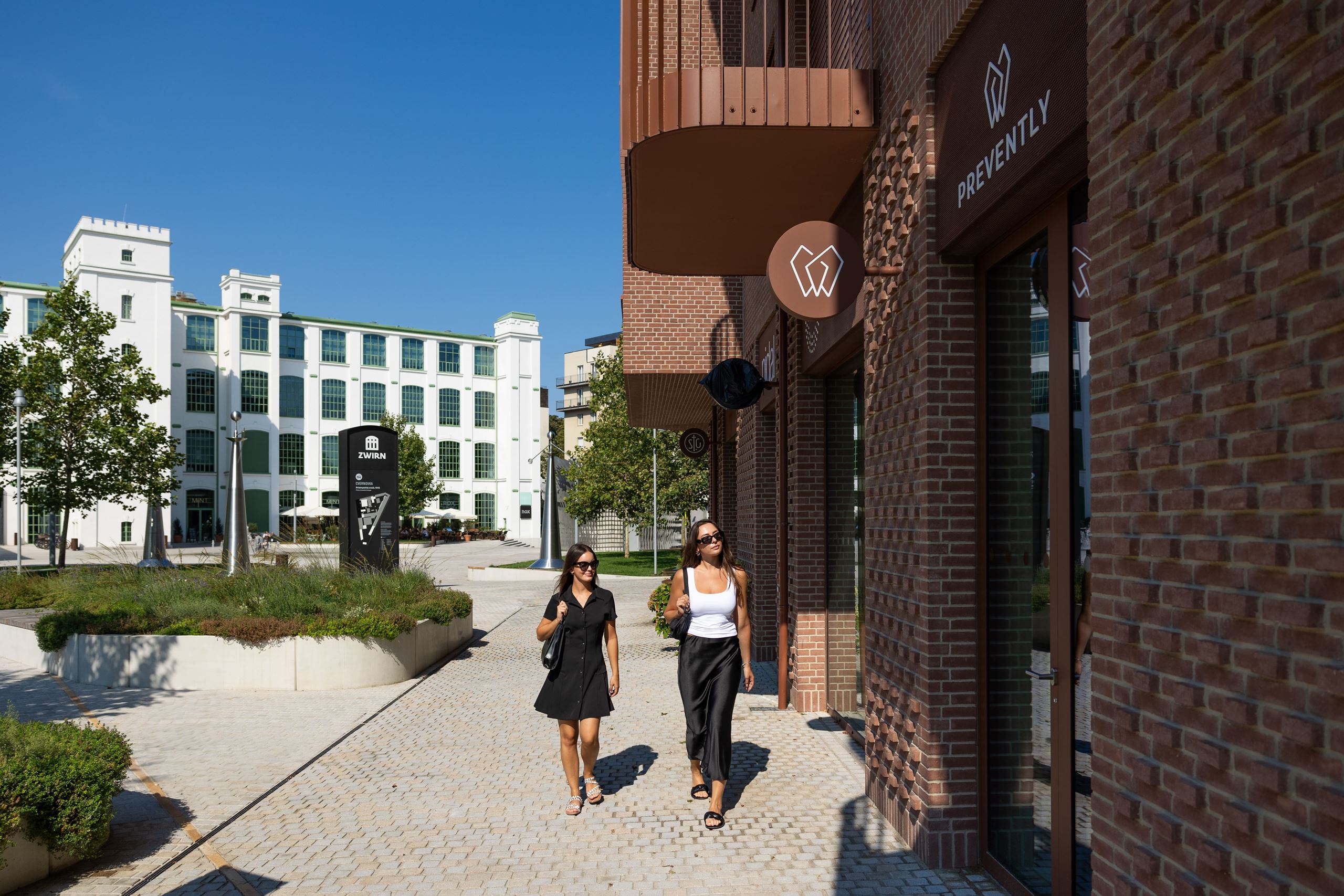 Prevádzky a kultúrna pamiatka Pradiareň 1900